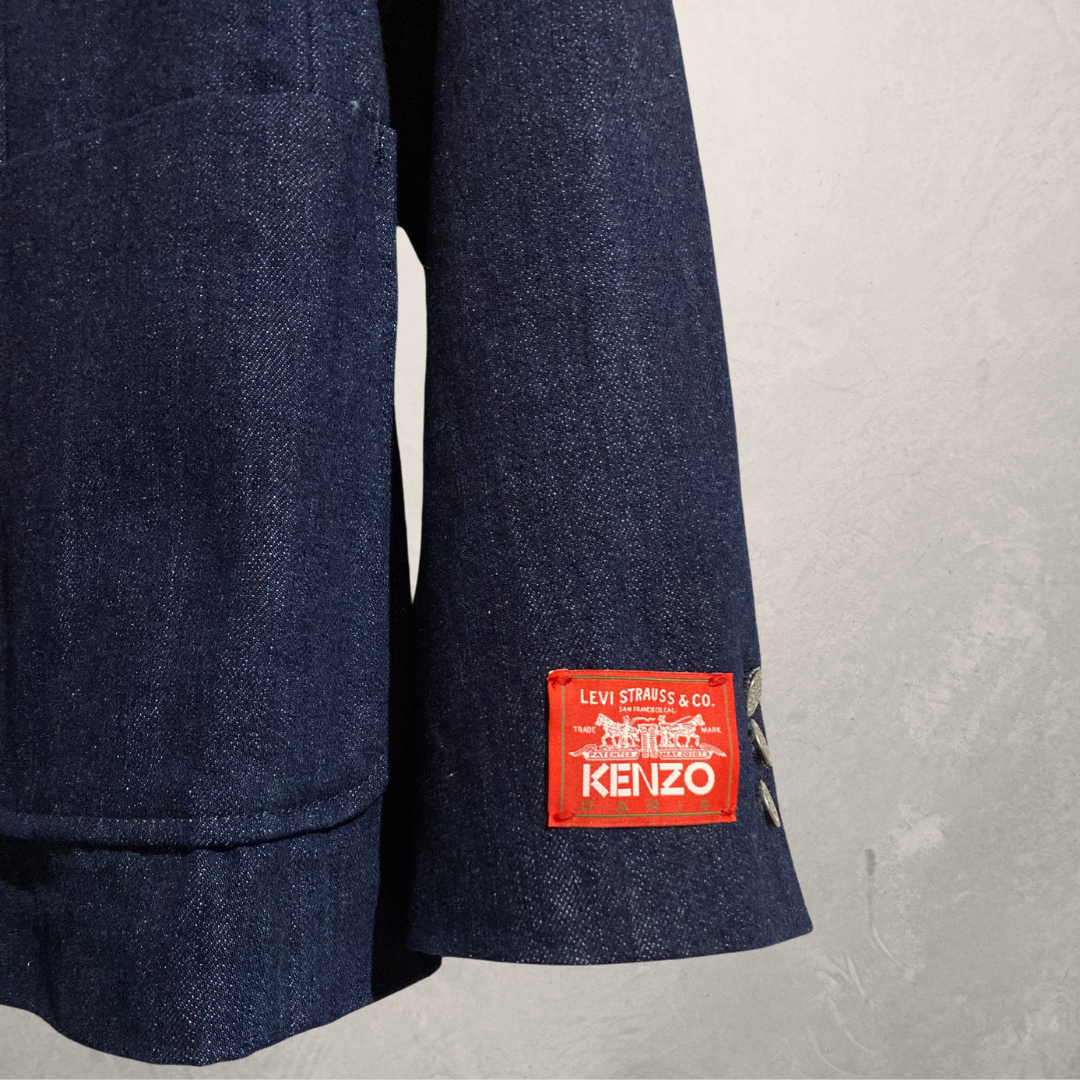 Kenzo x Levis denim blazer M