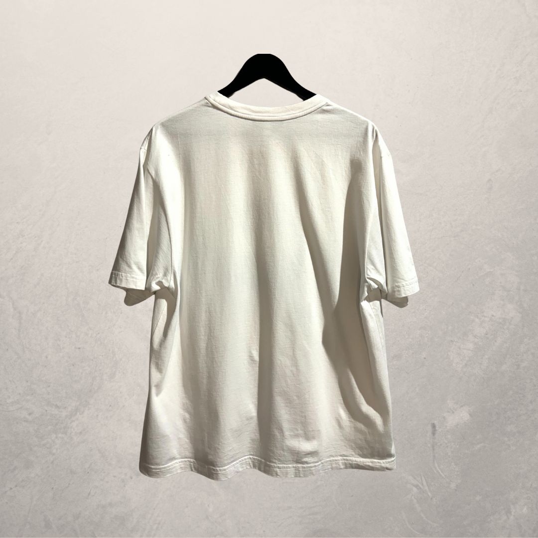 Koché wit blauw logo t-shirt M