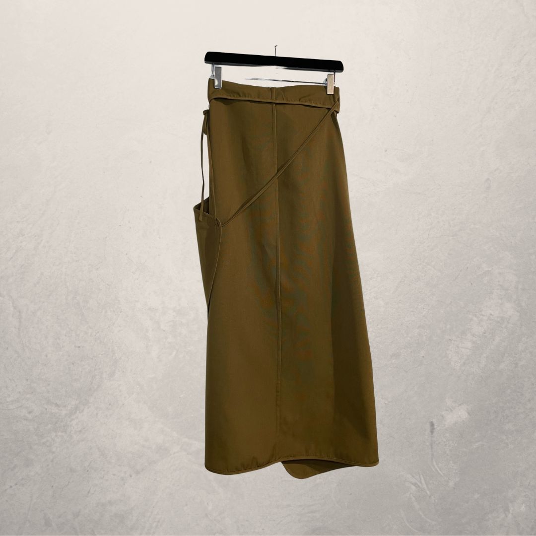 Lemaire Light Tailored khaki brown Skirt S/M