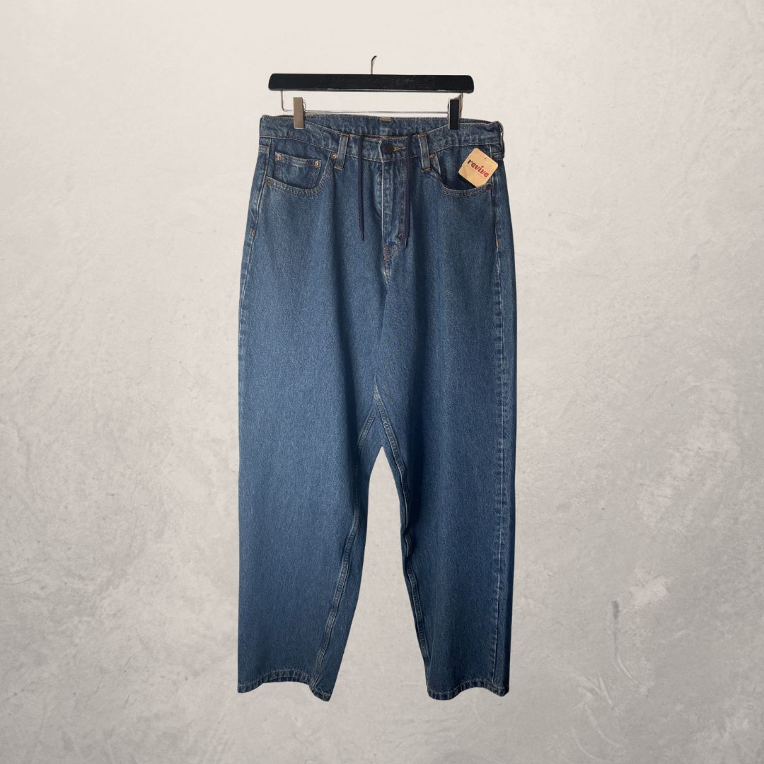 Levi's Blue Denim Super Baggy Jeans 30/32