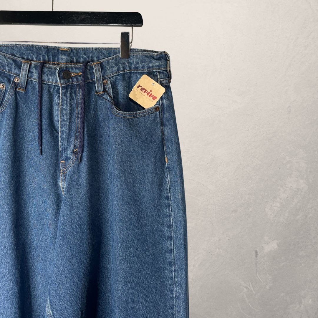 Levi's Blue Denim Super Baggy Jeans 30/32
