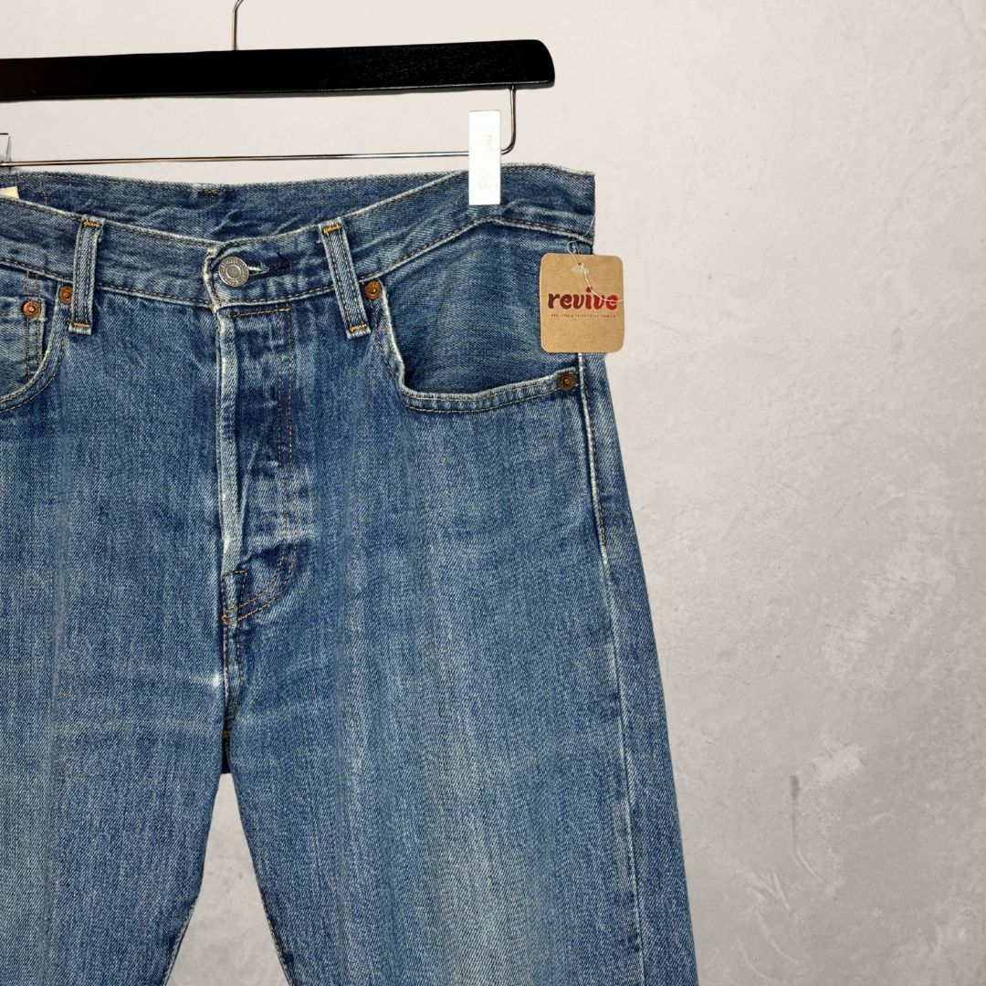 Levis 501 mid blue denim pants M31
