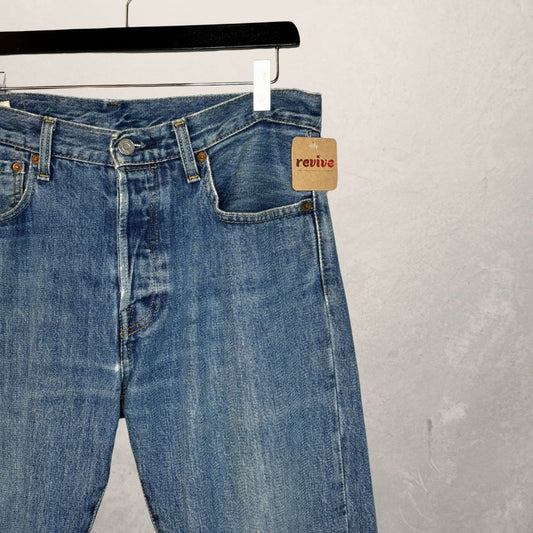 Levis 501 mid blue denim pants M31