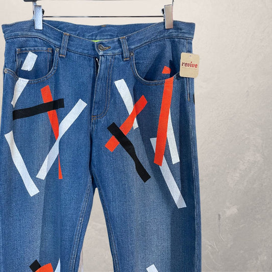 Limited edition Christopher Kane denim jeans 38