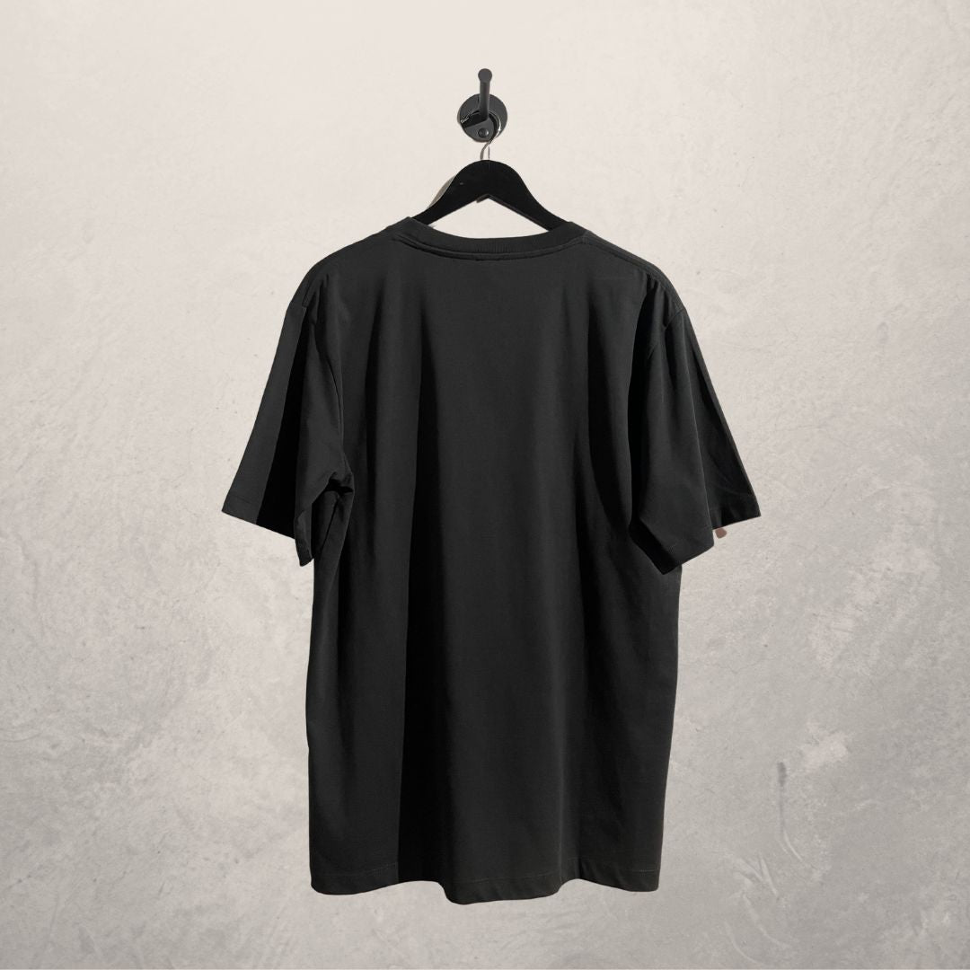 Loewe black embroidered logo t shirt L