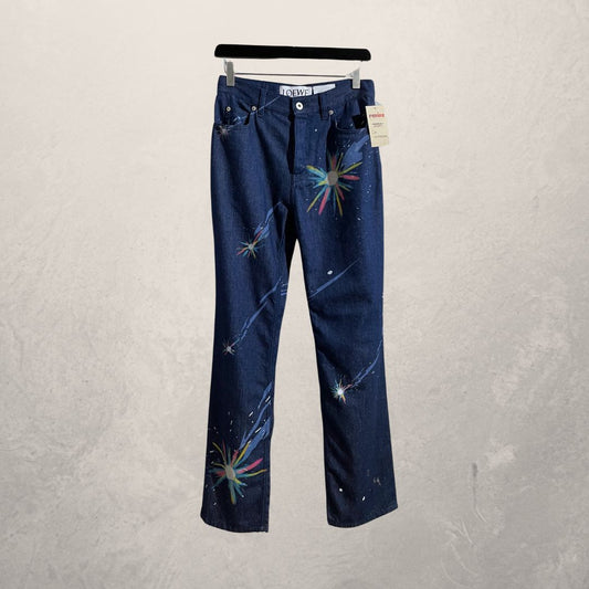 Loewe x Howls Moving Castle Magical Sky Jeans 34 (met kaartjes)