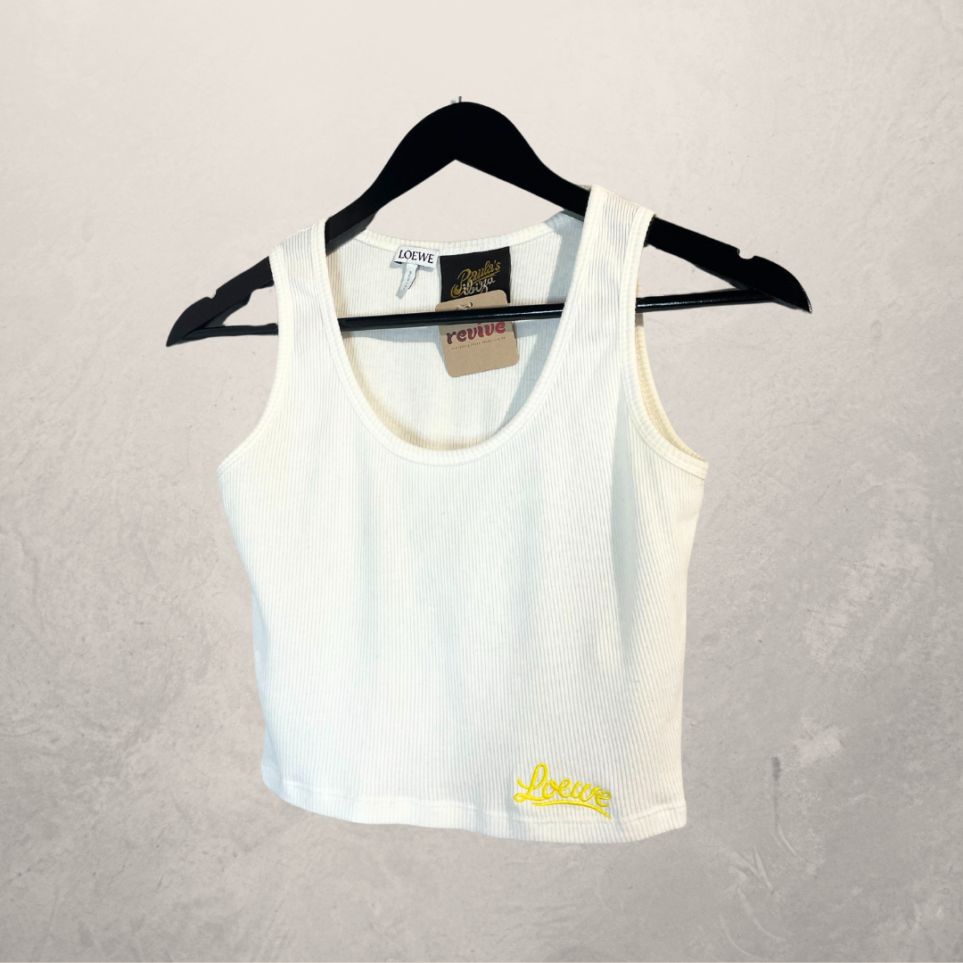 Loewe x Paula's Ibiza witte tanktop S