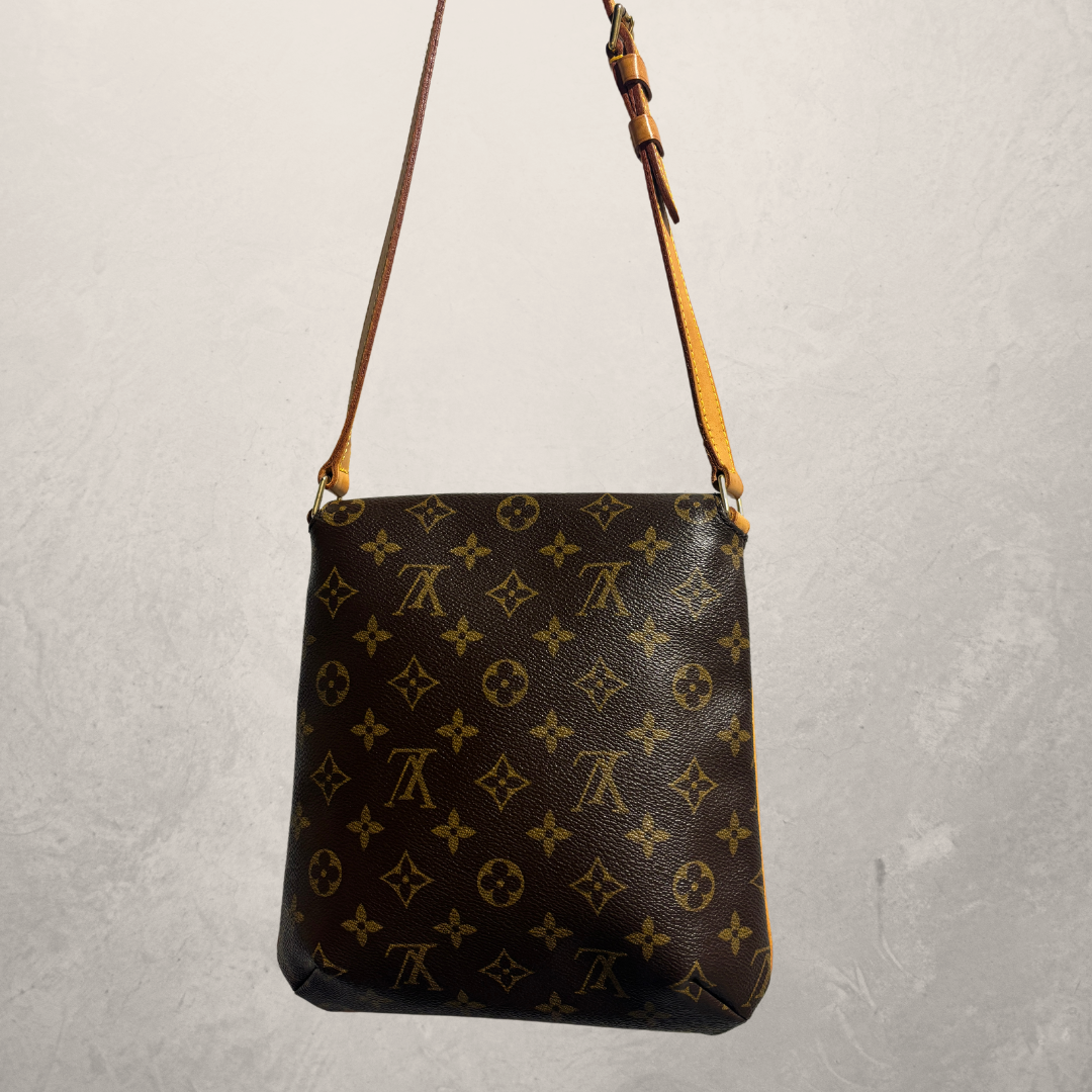 Louis Vuitton brown monogram Musette Salsa - by Romae Studios