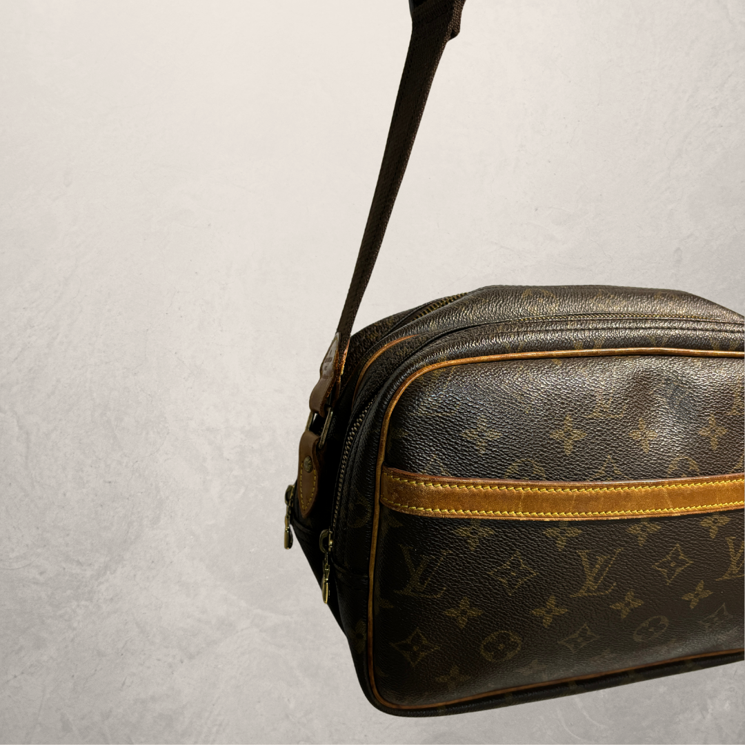 Louis Vuitton Reporter monogram crossbody bag -by RomaeStudios