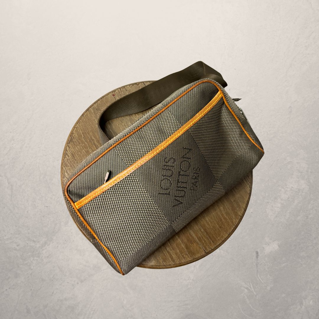 Louis Vuitton brown Acrobat belt bag - by Romae Studios