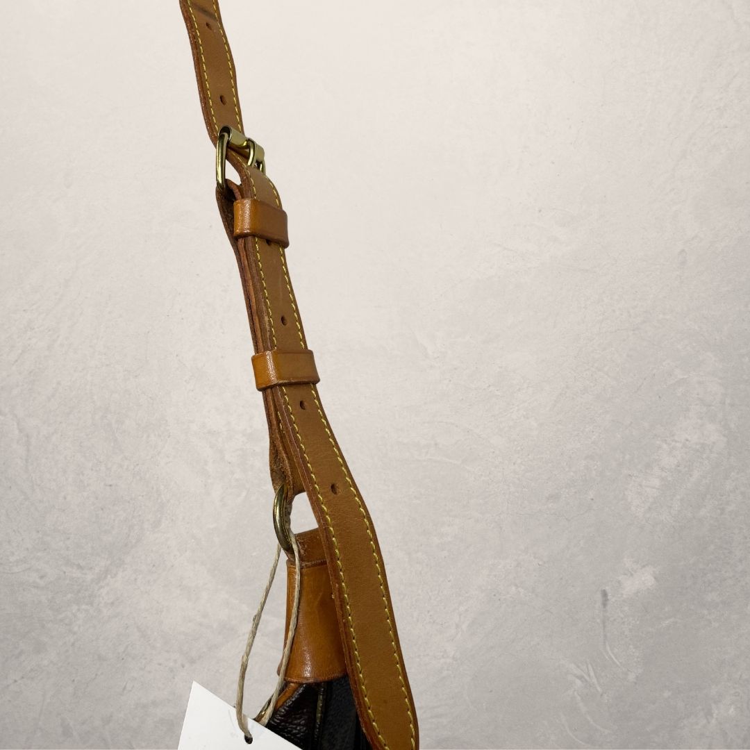 Louis Vuitton bruine monogram Boulogne schoudertas - van Romae Studios