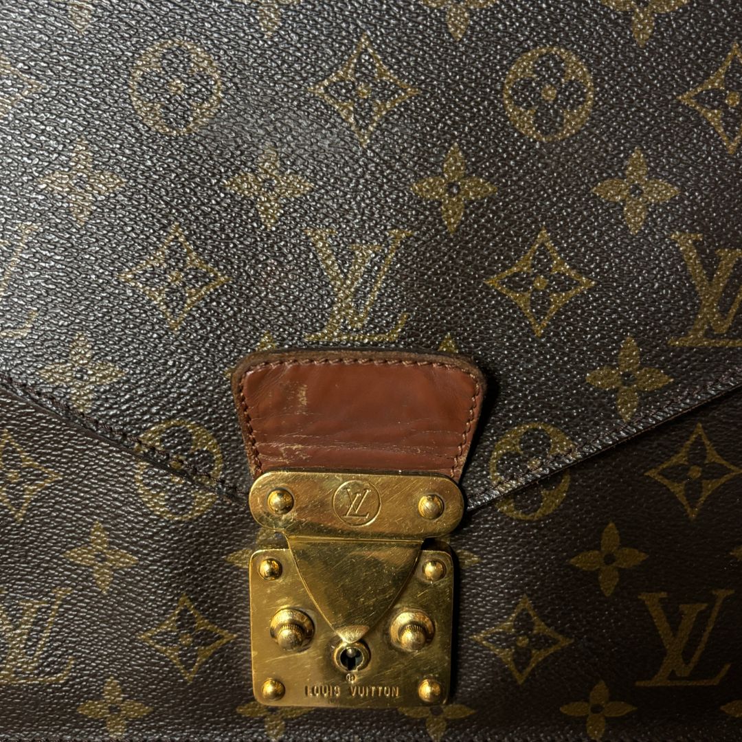 Louis Vuitton bruin monogram Monceau - door Romae Studios