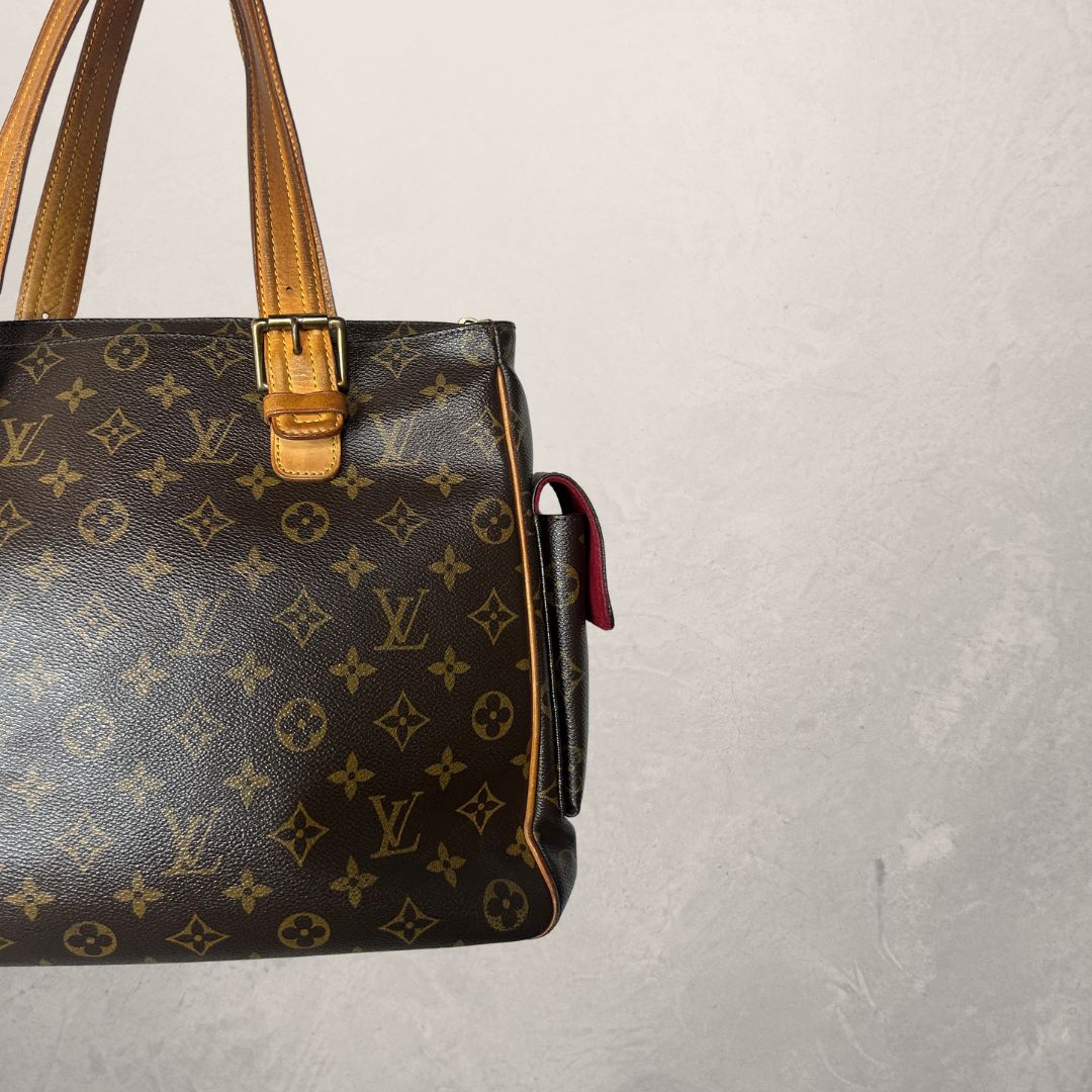 Louis Vuitton brown monogram Multipli Cite - by Romae Studios