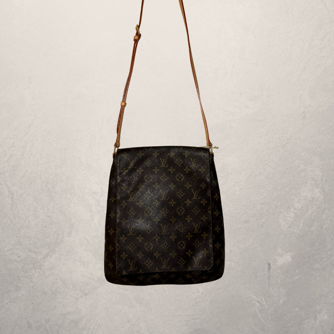 Louis Vuitton brown monogram Musette - by Romae Studios