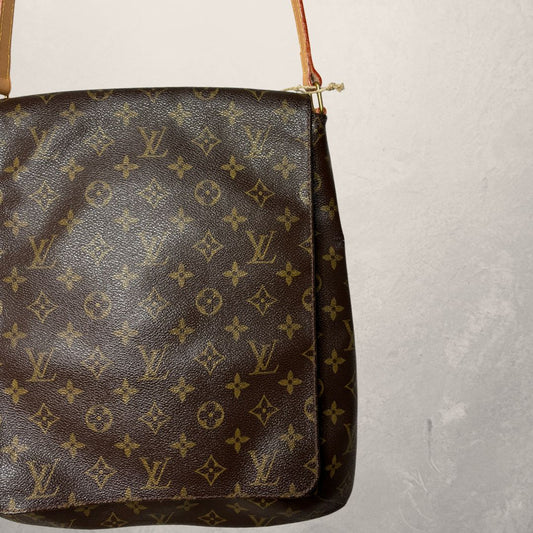 Louis Vuitton brown monogram Musette - by Romae Studios