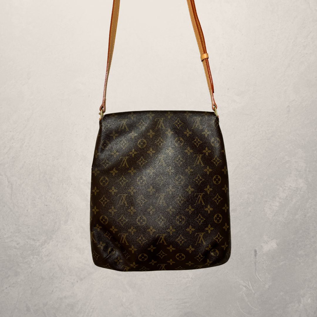 Louis Vuitton brown monogram Musette - by Romae Studios