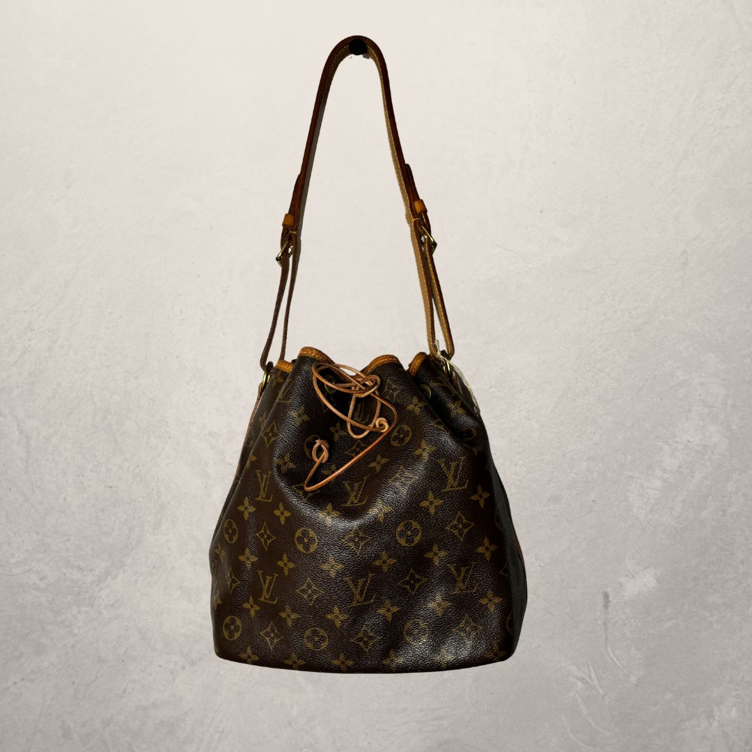 Louis Vuitton brown monogram Petit Noe - by Romae Studios