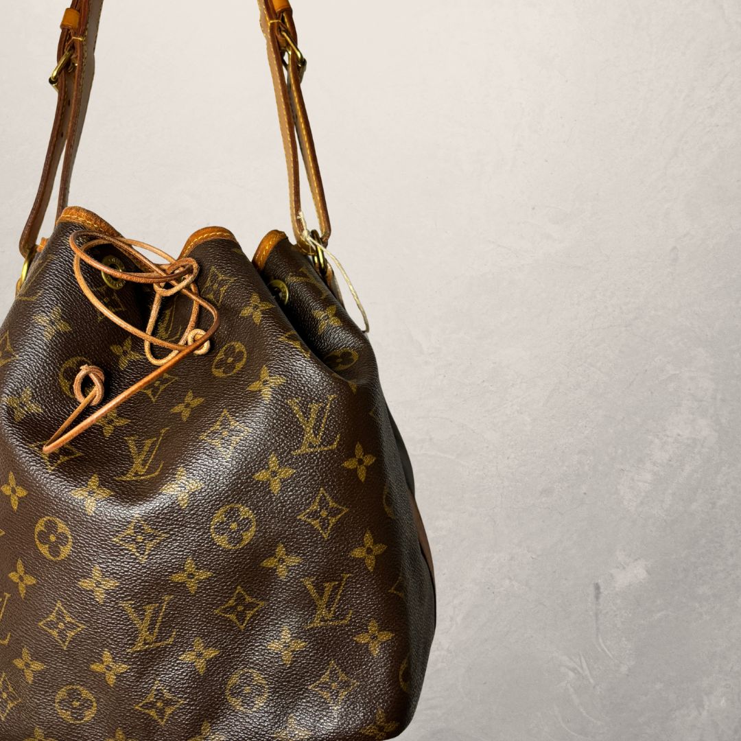 Louis Vuitton brown monogram Petit Noe - by Romae Studios