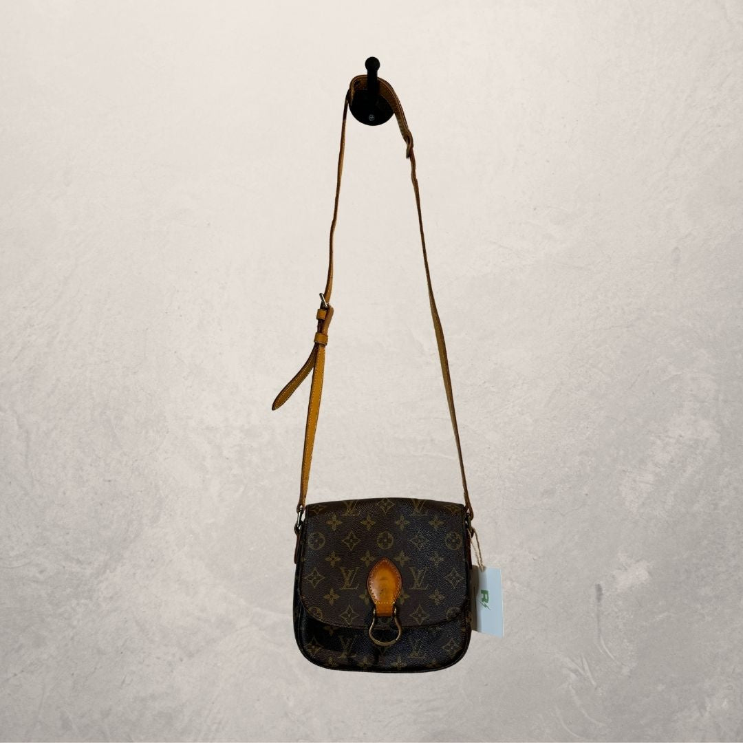 Louis Vuitton bruin monogram Saint Cloud crossbody - door Romae Studios