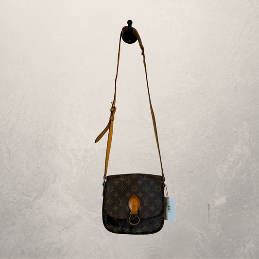Louis Vuitton brown monogram Saint Cloud crossbody - by Romae Studios