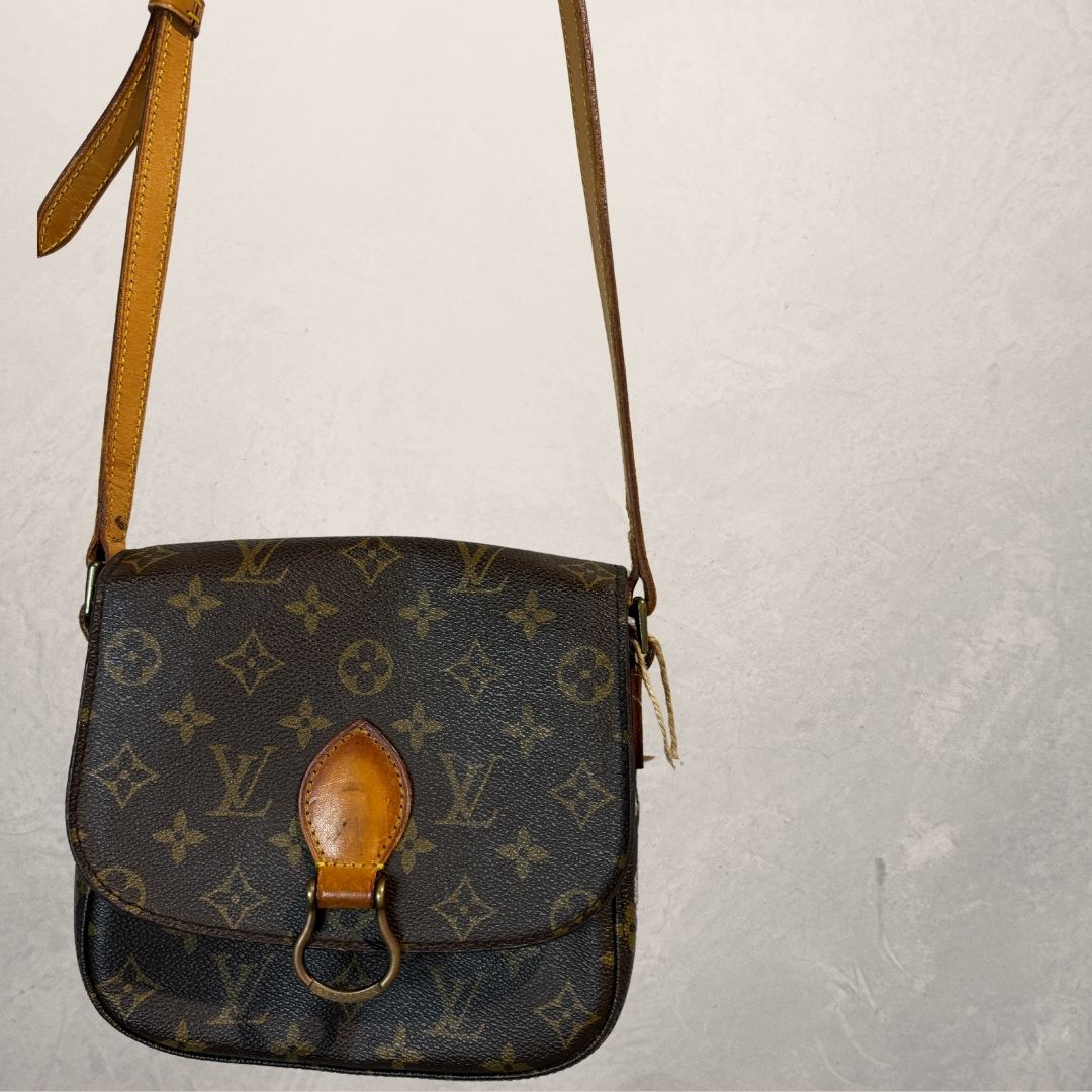 Louis Vuitton bruin monogram Saint Cloud crossbody - door Romae Studios