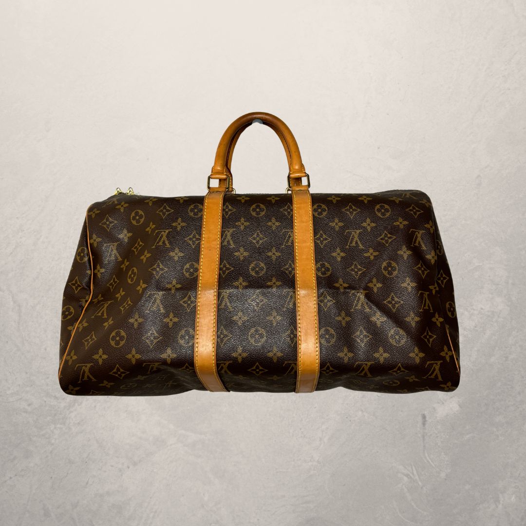 Louis Vuitton bruin monogram Keepall 45 - door Romae Studios