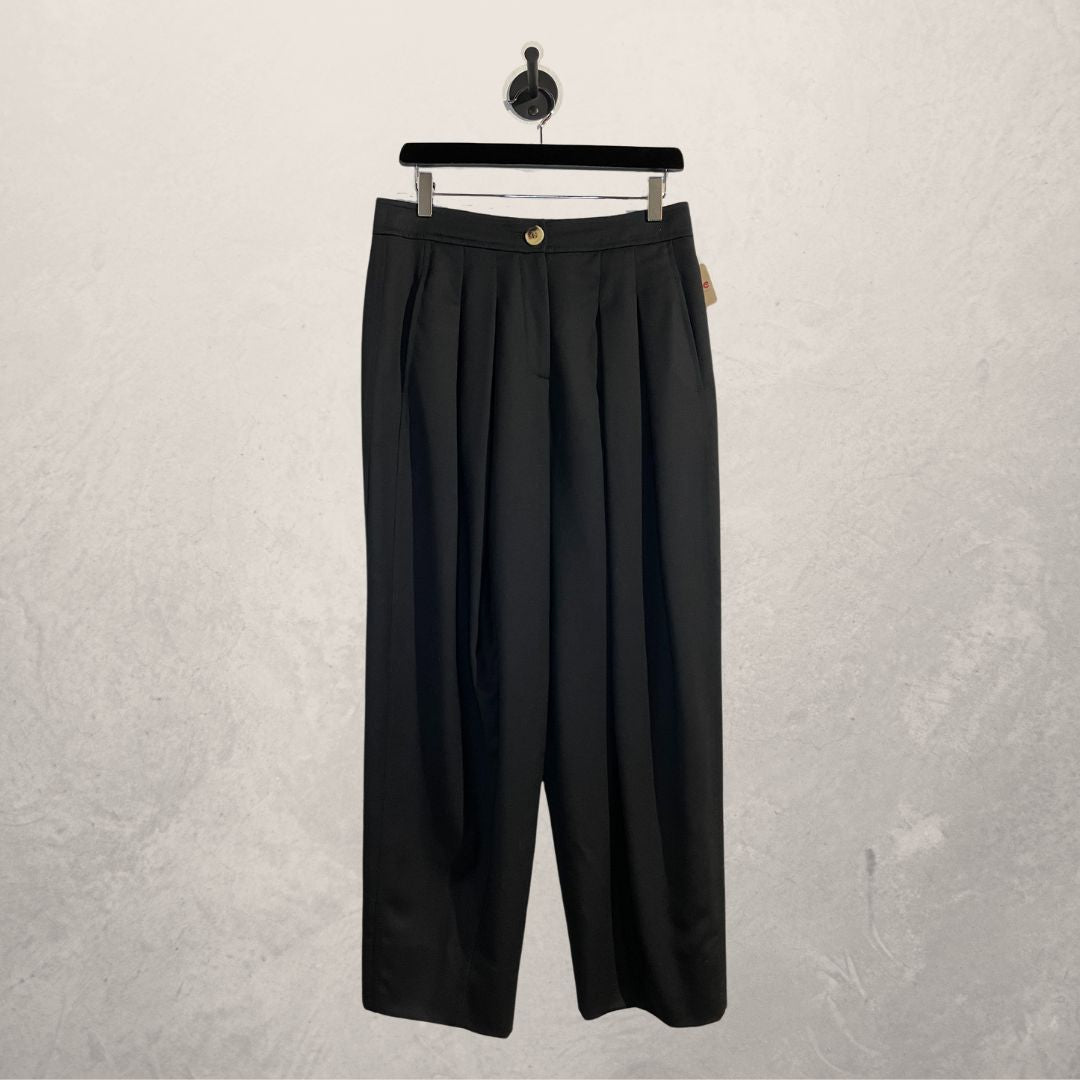 ME+EM black pleated trouser 38