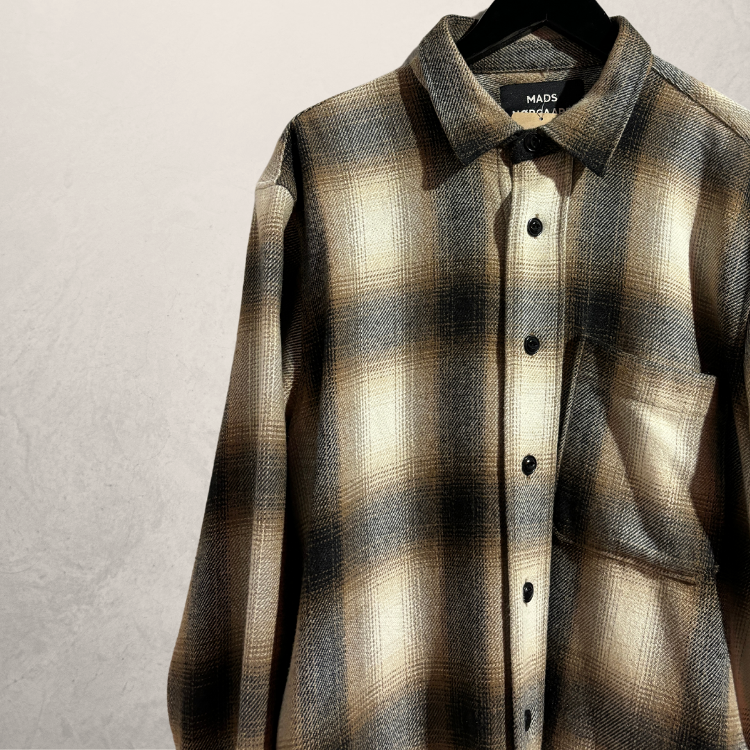 Mads Norgaard beige flanel M