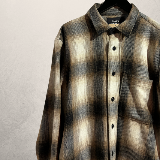 Mads Norgaard beige flanel M