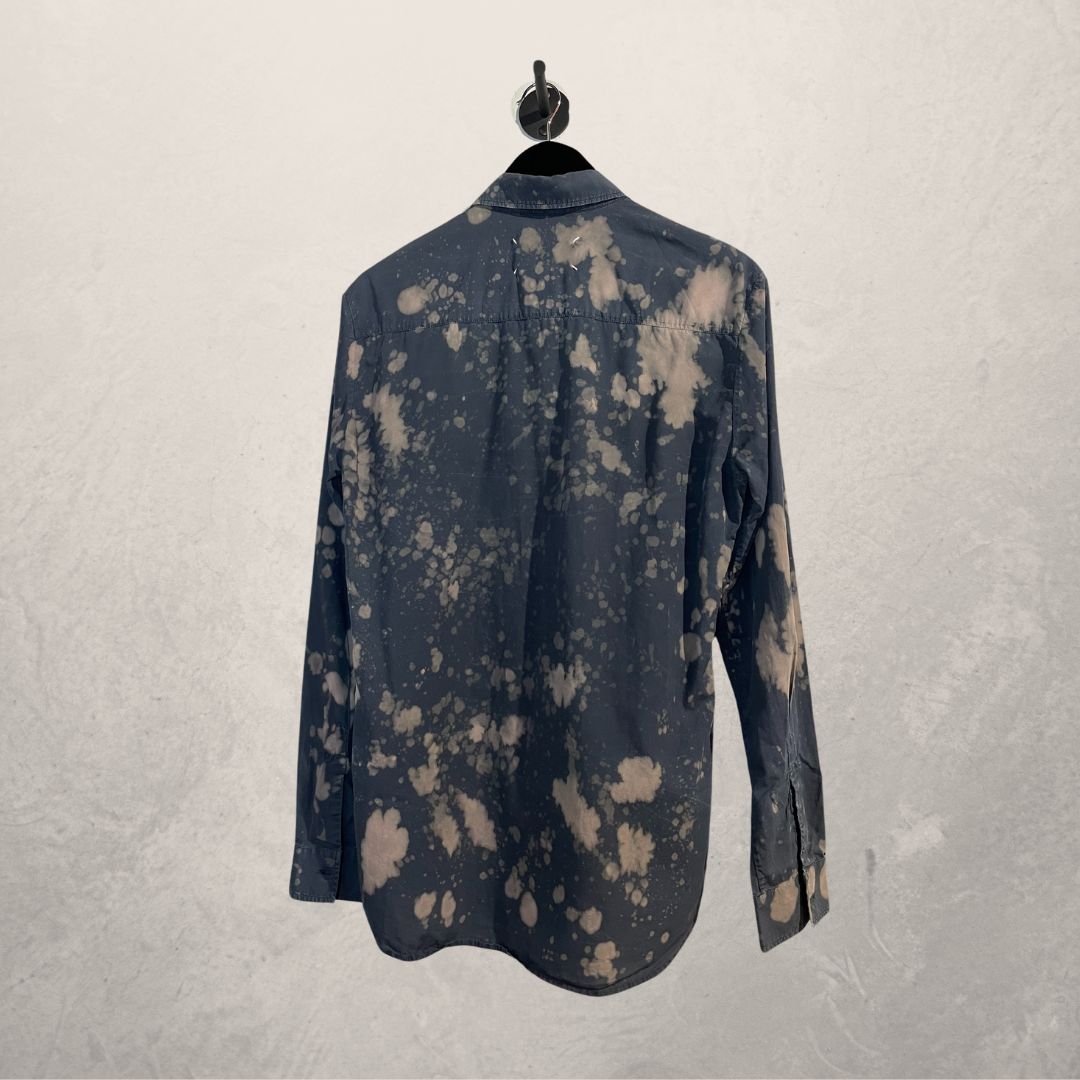 Maison Margiela black bleach shirt 48cm