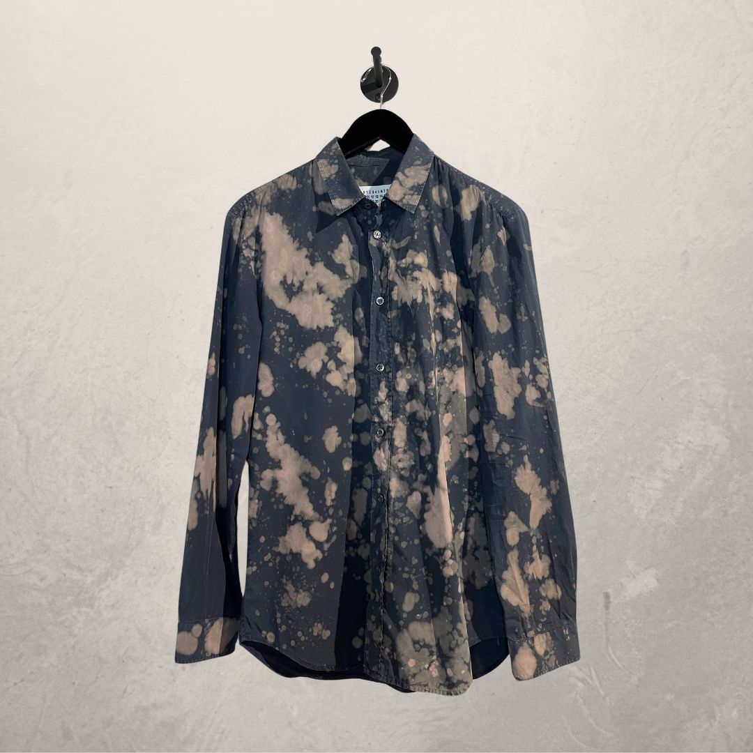 Maison Margiela black bleach shirt 48cm