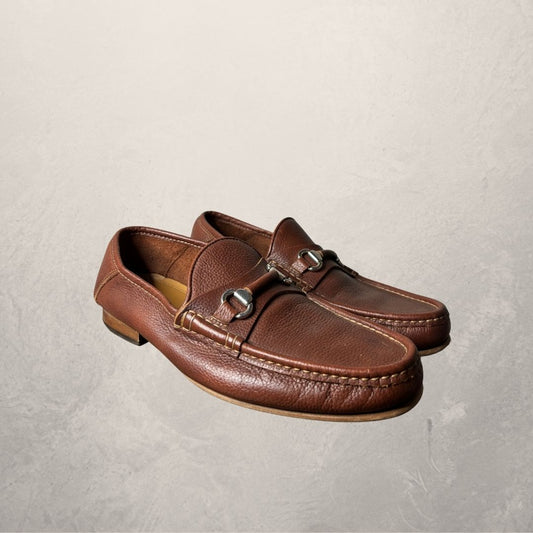 Mango brown loafers 42