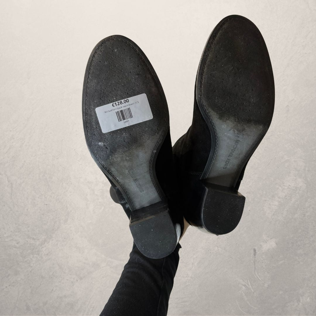 Michael Kors zwarte suède laarzen 37,5