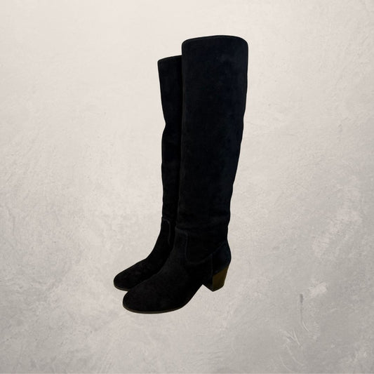 Michael Kors black suede boots 37,5