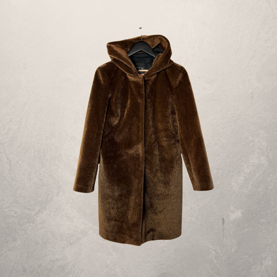 Melk &amp; Honing bruine imitatiebontjas S