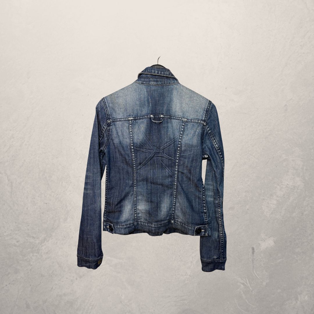 Miss Sixty spijkerjack middenblauw maat S