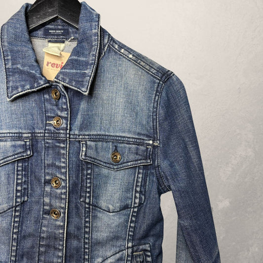 Miss Sixty spijkerjack middenblauw maat S