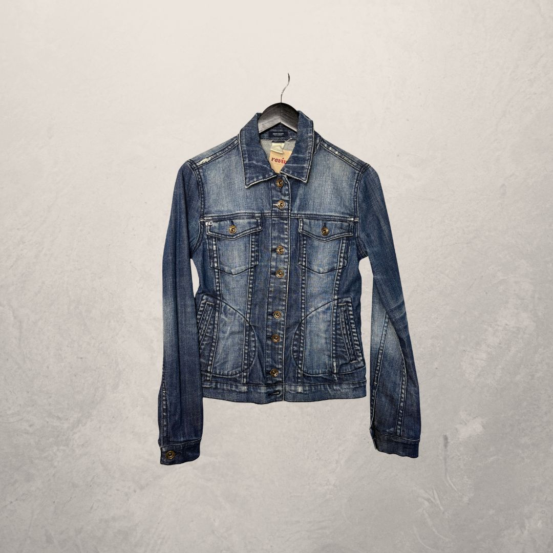 Miss Sixty spijkerjack middenblauw maat S