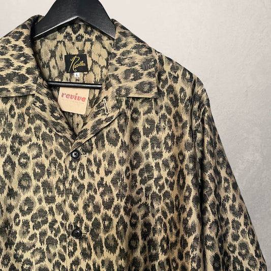 Needles brown leopard shacket L