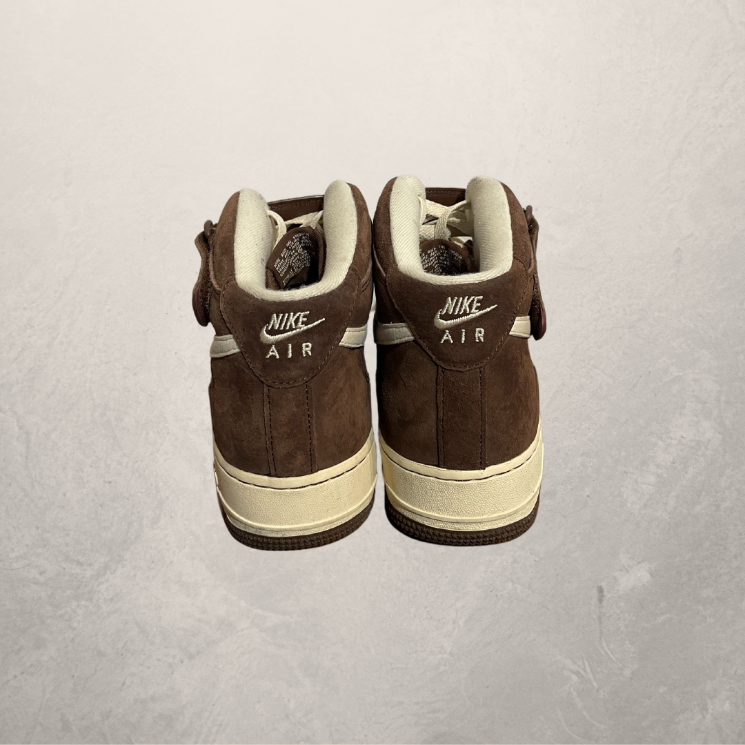 Nike Airforce 1 mid chocolate sneakers 44.5