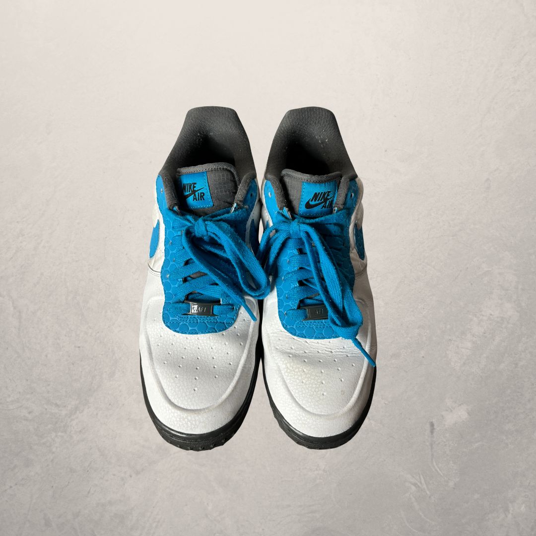 Nike blue/white air force 1 'galaxy pack' sneakers 44