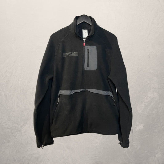 Nike x Cactus jack zwarte fleecetrui L
