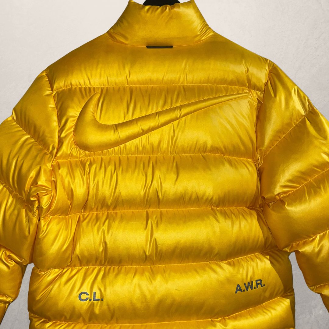 Nike x Nocta Drake yellow puffer jacket L