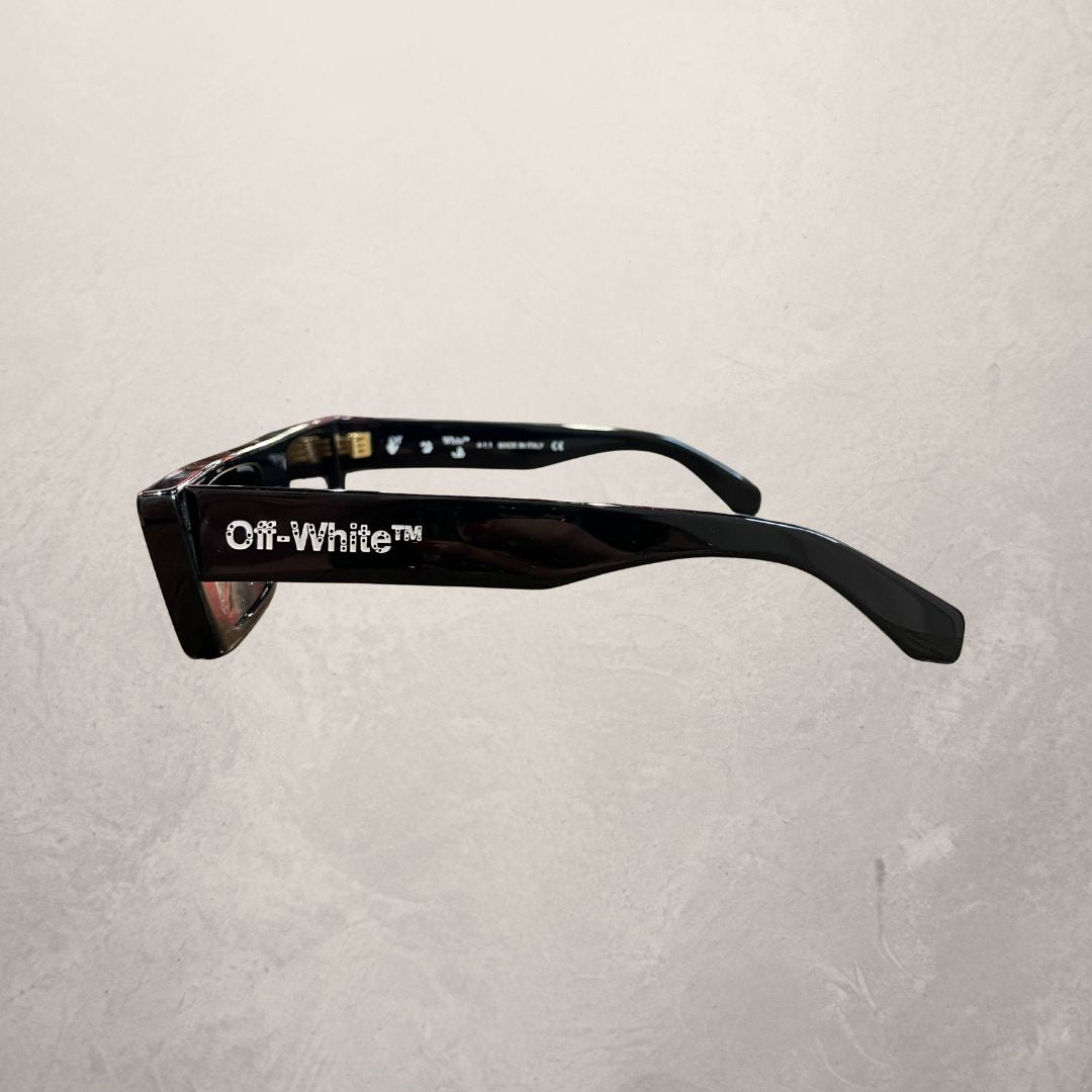 Off White black squared sunglasses (with case/bag)