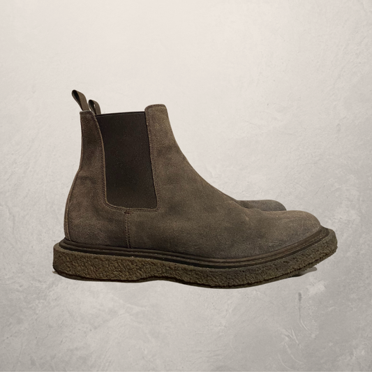 Officine Creative brown suede boots 45