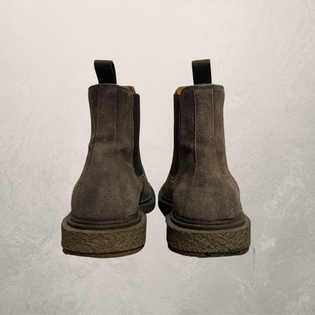 Officine Creative brown suede boots 45