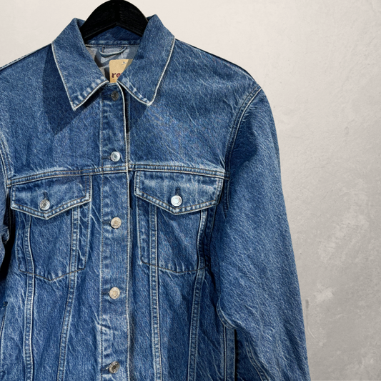 & Other Stories blue wash denim jacket S