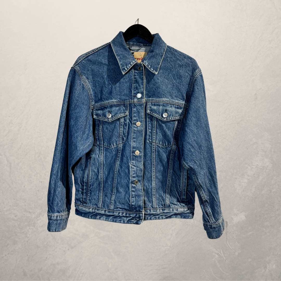 & Other Stories blue wash denim jacket S