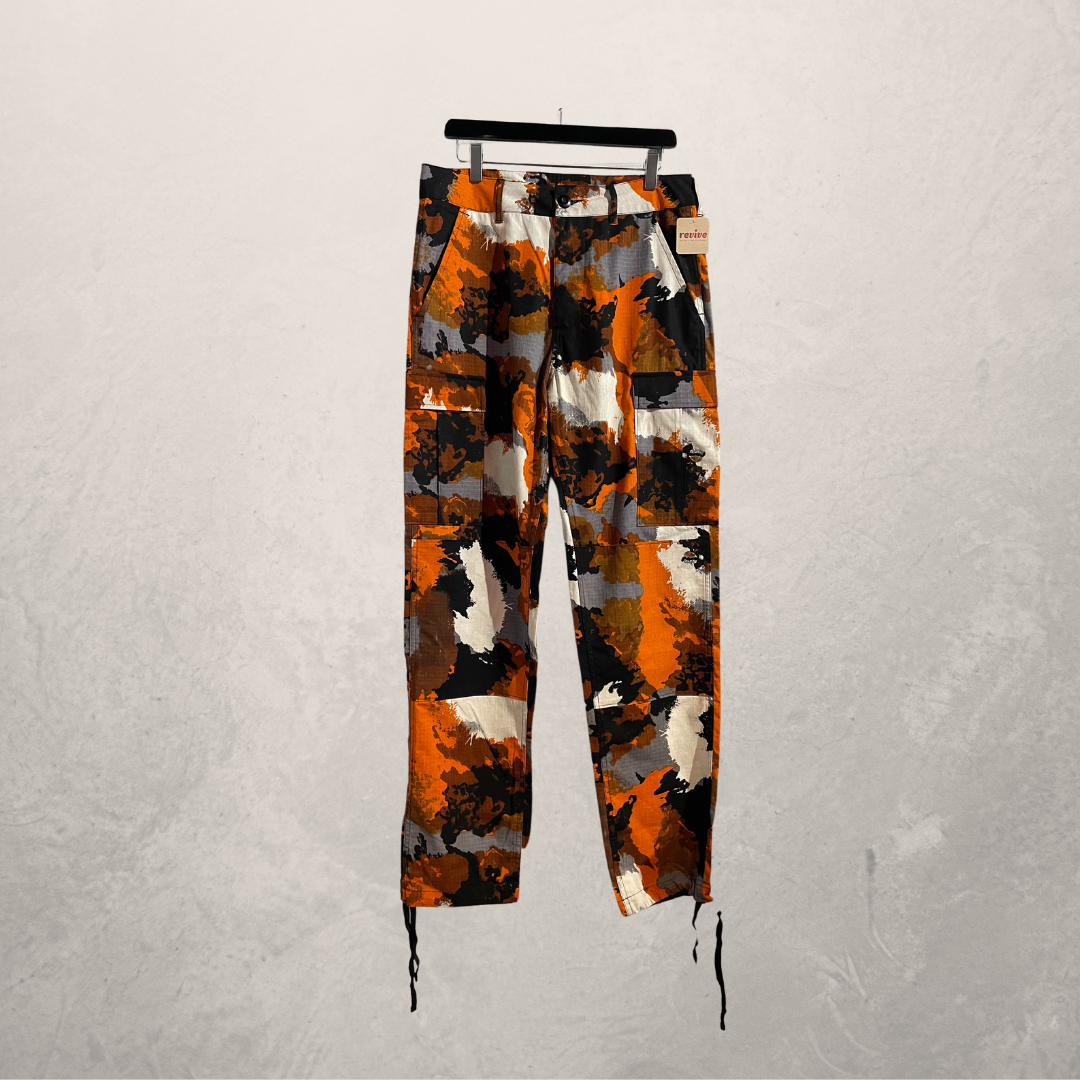 Patta oranje camouflage cargobroek L