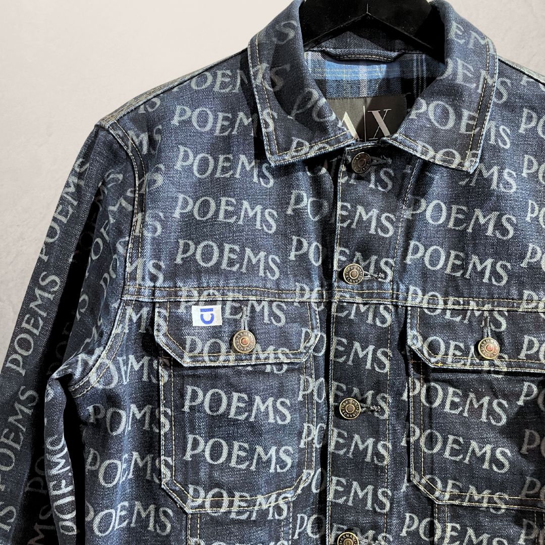 "Poems" Armani Exchange middenblauw spijkerjack M - van @TheRealClubIndigo